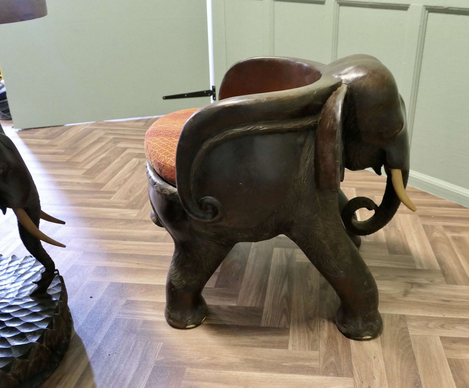 A Very Unusual Set Of Elephant Chairs And Table photo vinterior