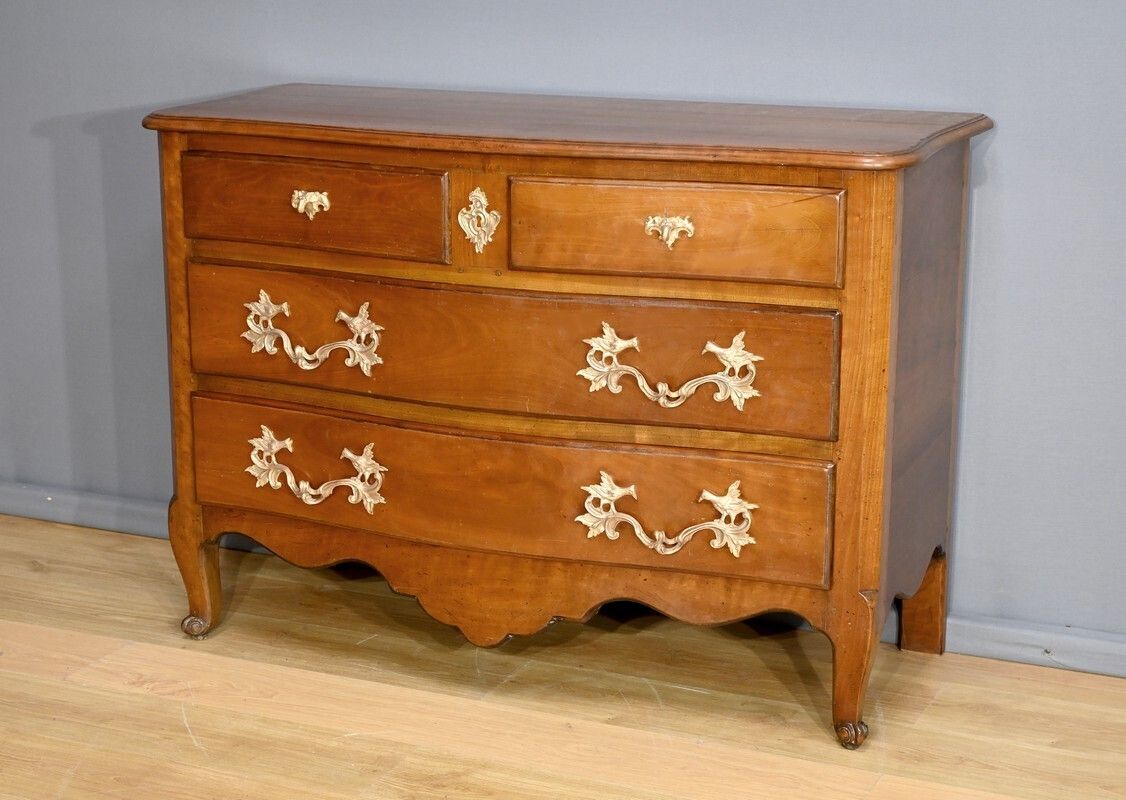 Cherrywood Chest Of Drawers, Stamped A.Mailfert – Part 1 Of The 20th Century photo for sale