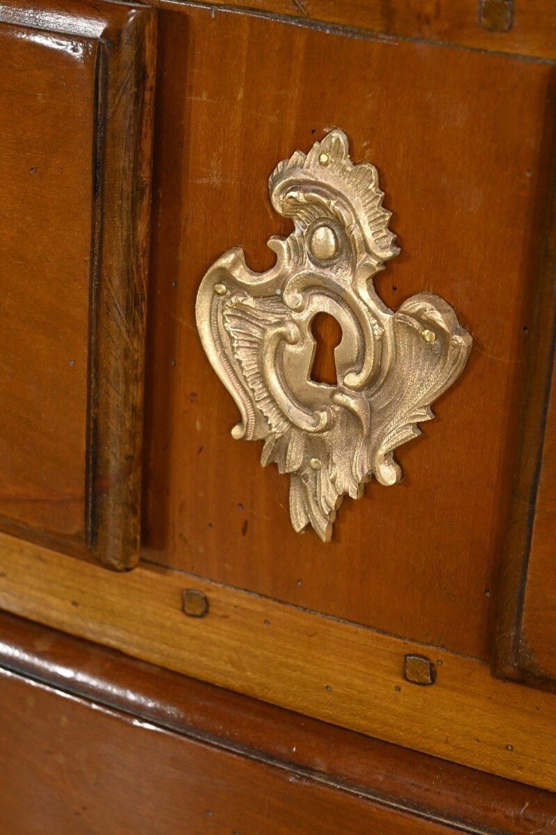 Furniture Cherrywood Chest Of Drawers, Stamped A.Mailfert – Part 1 Of The 20th Century photo