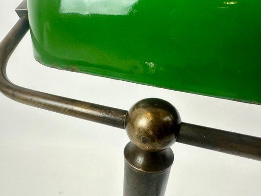 Art Deco Banker's Desk Lamp, Former Czechoslovakia, 1930s photo buy