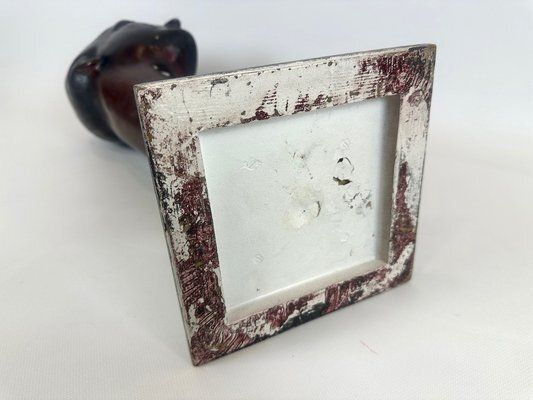 photo furniture Mid Century Hand Crafted Female Head Mannequin Sculpture, 1950s