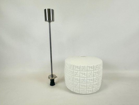 Mid Century Czech Milk Glass Pendant Lamp From Napako, 1960s photo furniture