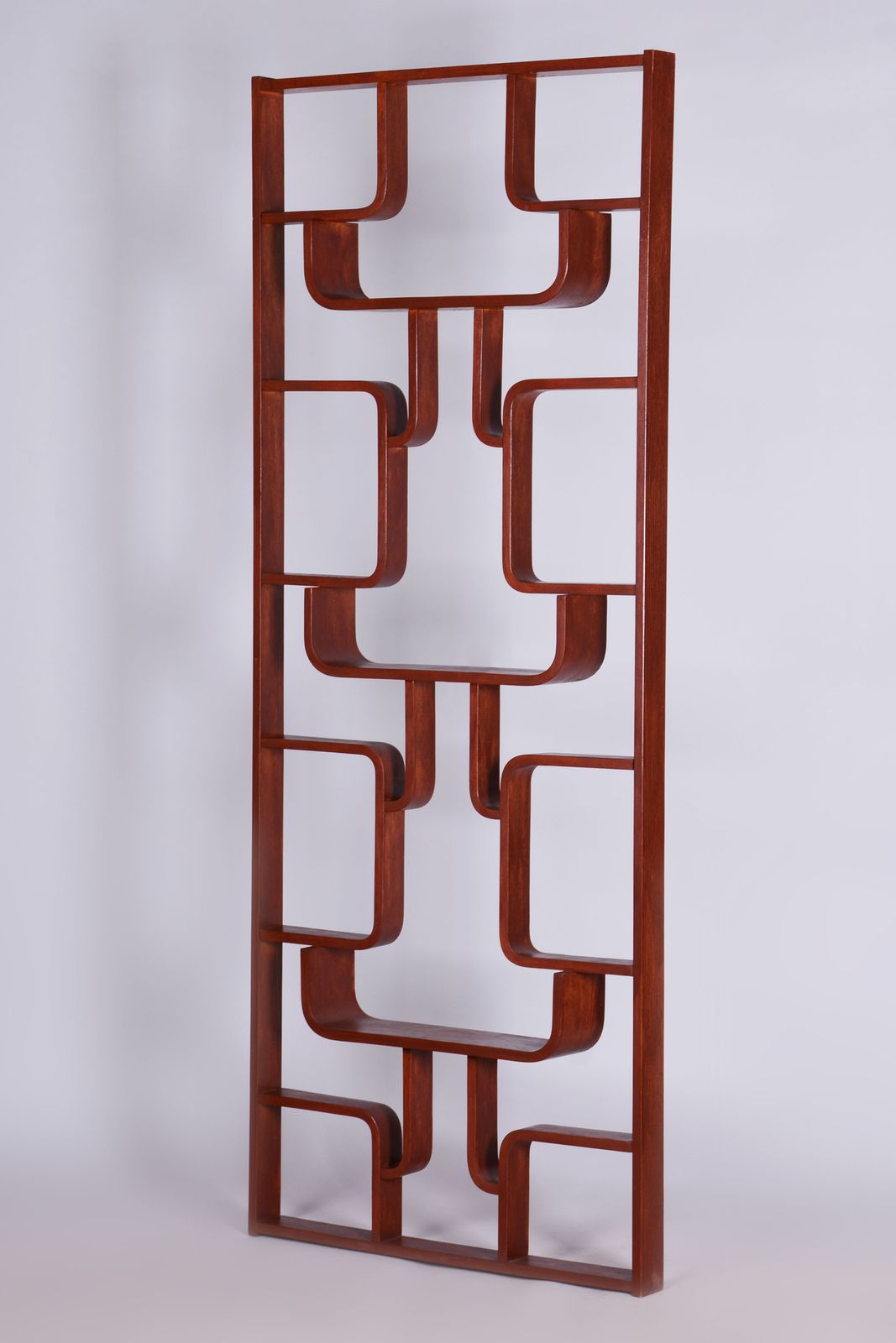 Restored Midcentury Divider, By Ludvik Volak, Revived Polish, Czech, 1960s