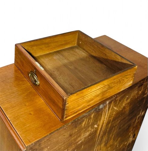 photo for sale Antique Georgian Walnut Chest Of Drawers George 11 Superior Quality Bracket Feet