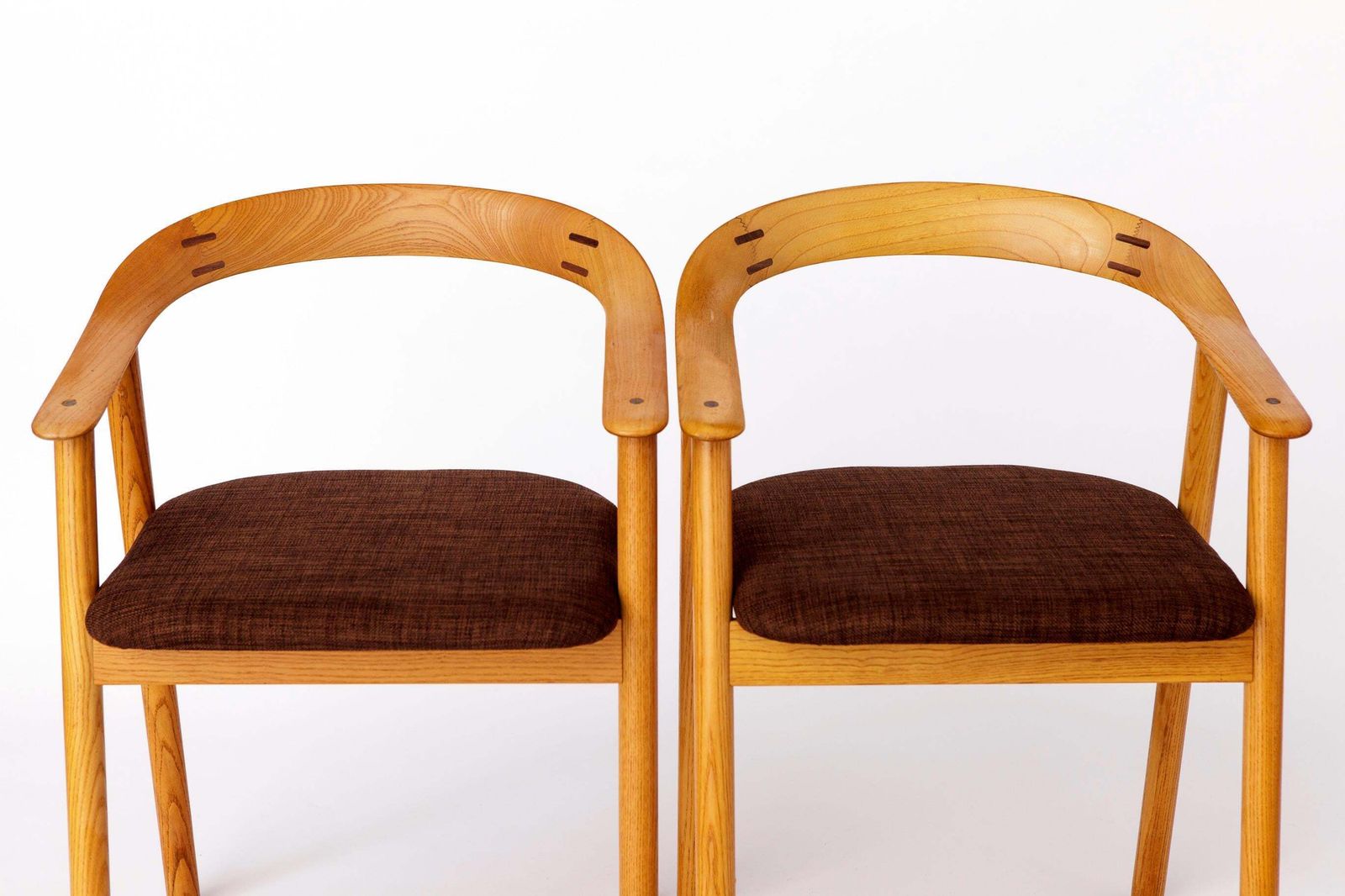Set Of 6 Vintage Oak Dining Chairs – Likely Danish, 1970s – Refurbished & Reupholstered photo buy