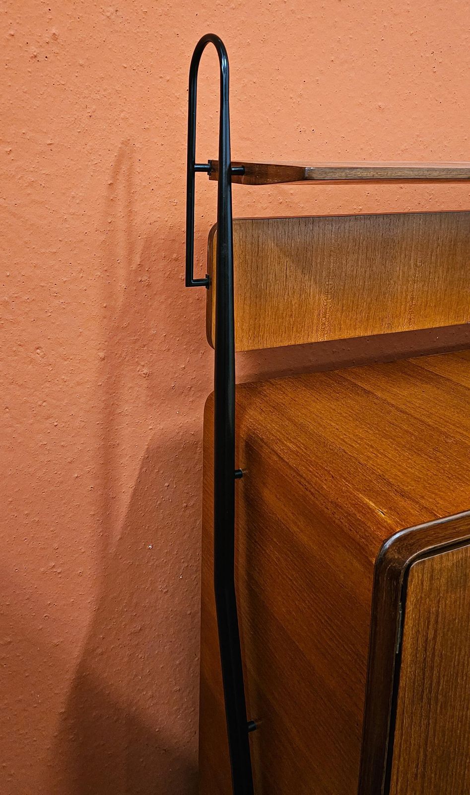 Italian Mid Century Teakwood Sideboard By Silvio Cavatorta, 1950s photo vintage