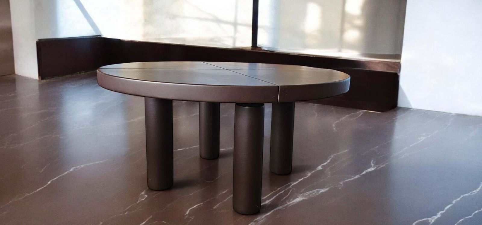 photo vinterior Italian C.E.O. Cube Meeting Table By Vignelli Associates For Poltrona Frau, 2006