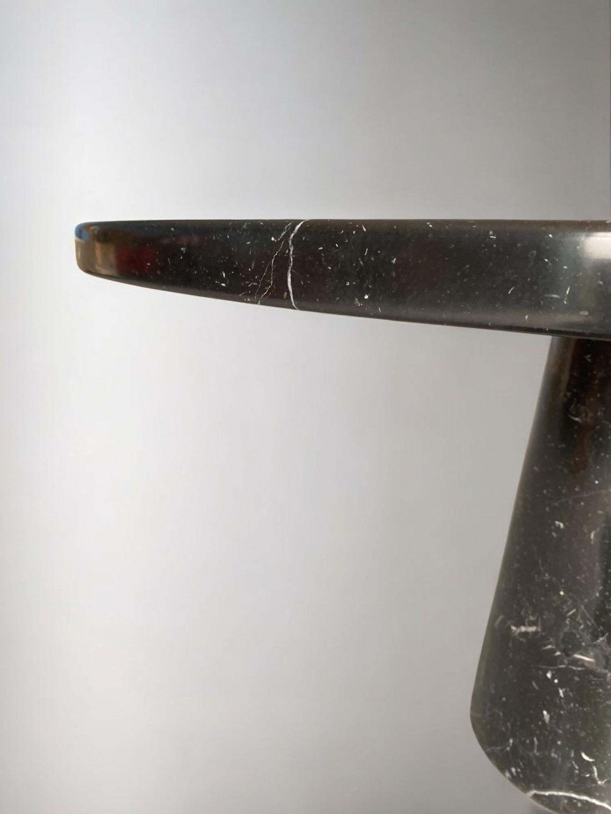 photo buy Marquina Marble Table Designed By Angelo Mangiarotti For Skipper, Eros Series