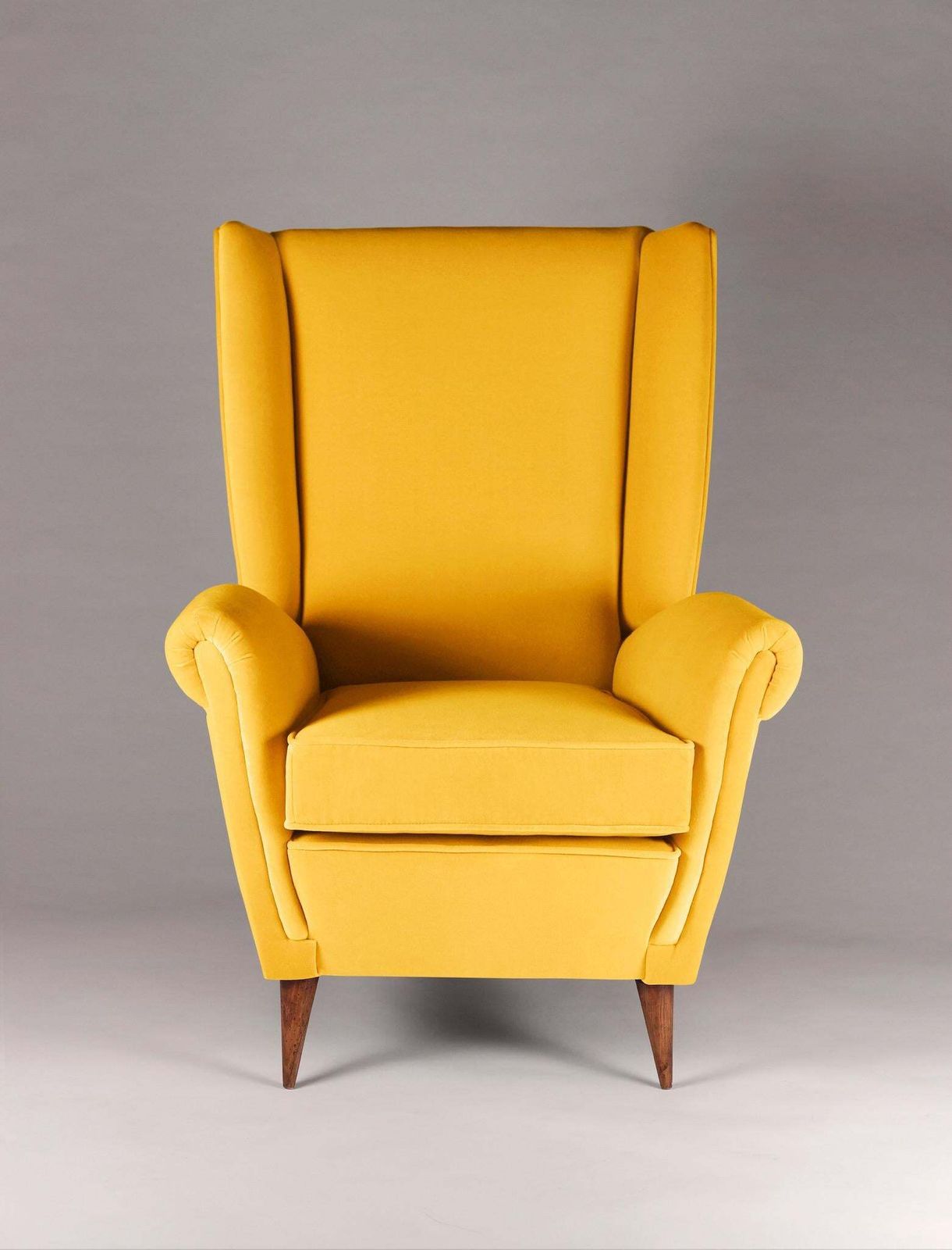 Pair Of Mid Century Modern Inspired Italian Style ‘Marcello’ Lounge Chairs photo furniture