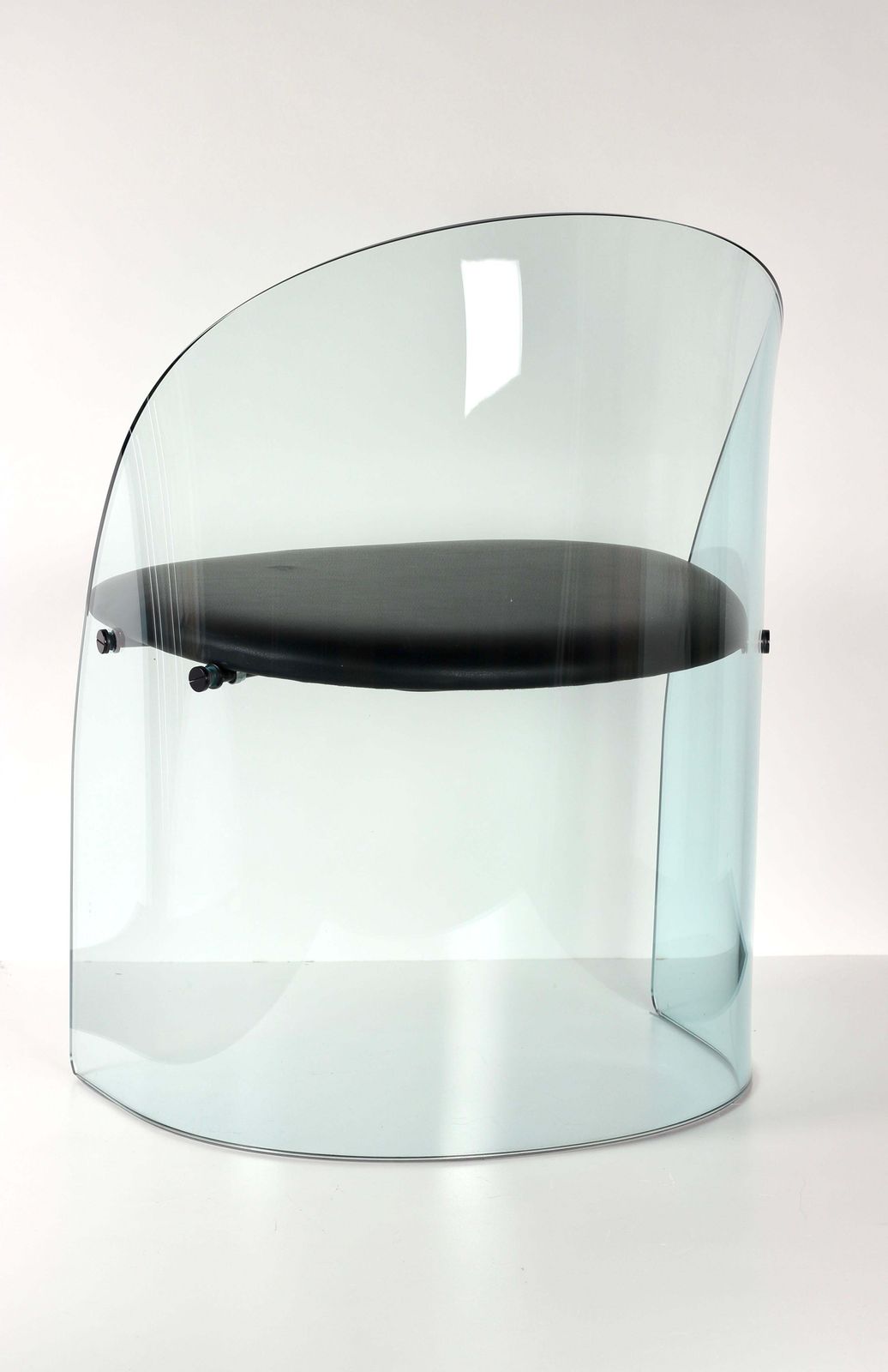 Glass Chair In The Manner Of Louis Dierra photo vinterior