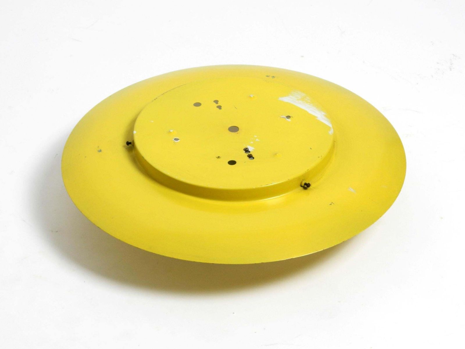 photo furniture 50s Wall Or Ceiling Lamp Made Of Glass With Metal Reflector From Kaiser Leuchten
