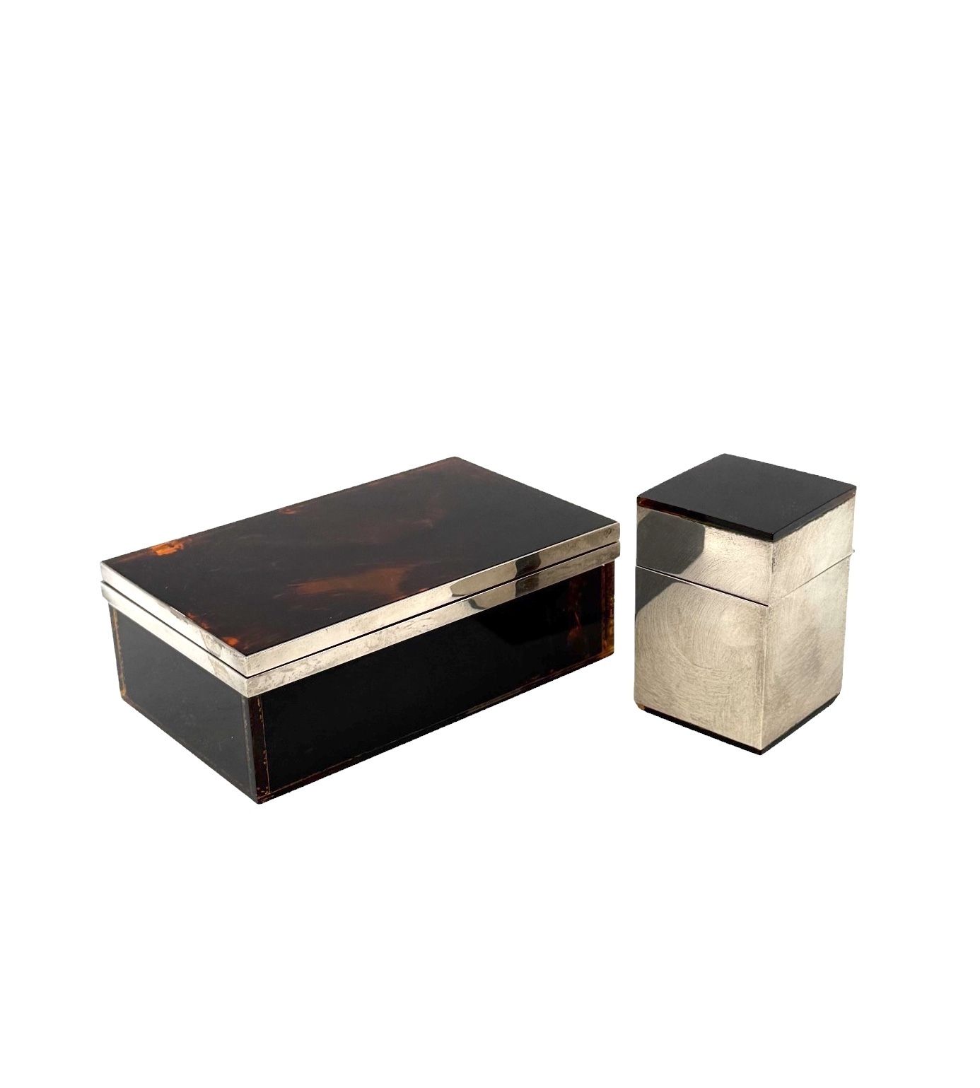 photo furniture Hollywood Regency Luxury Smoking Set, Italy 1970