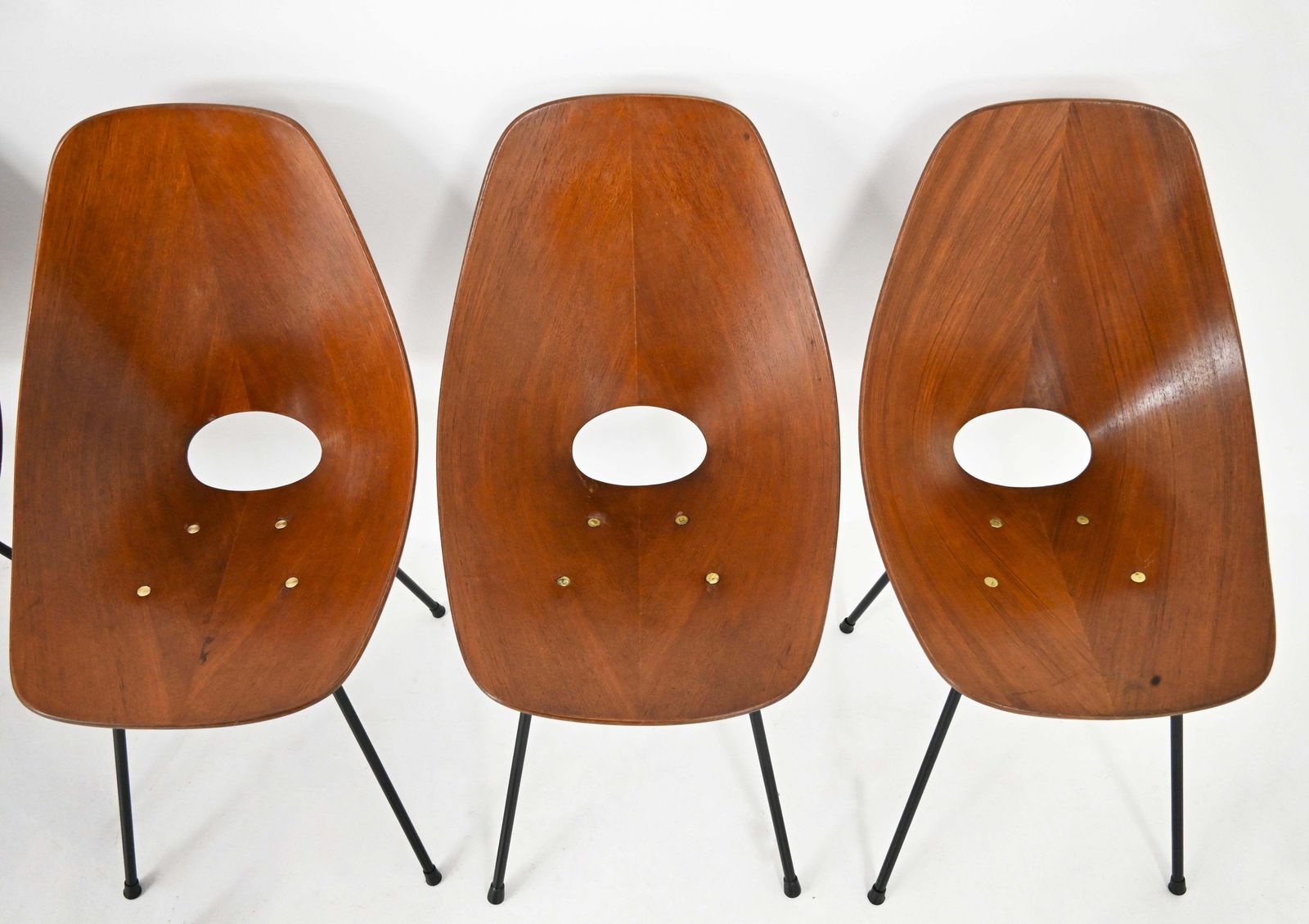 photo for sale "Medea" Chairs By Vittorio Nobili For Frattelli Tagliabue, 1950s, Set Of 6
