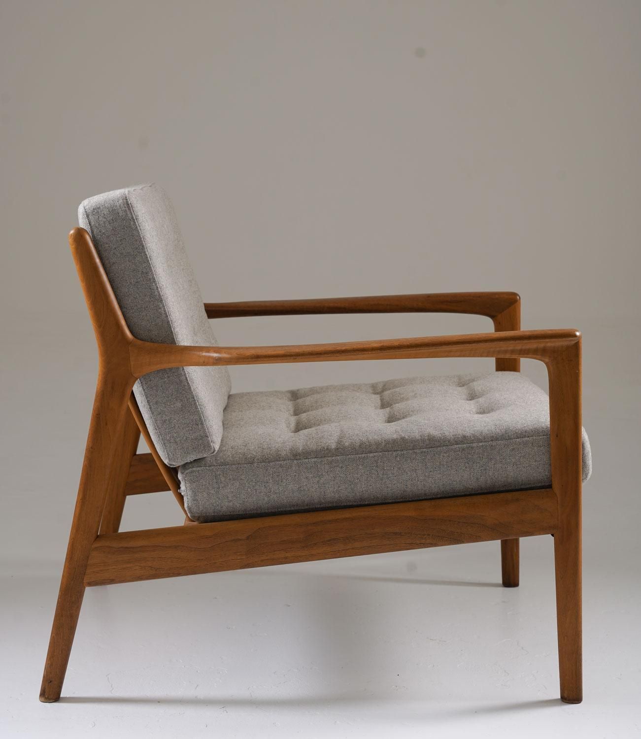Scandinavian Midcentury Lounge Chairs Model "USA 75" By Bertil Fridhagen photo Furniture