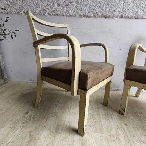 Vintage 1920s Antique Bentwood Conservatory Chairs Set Of 2 Austrian photo vinterior