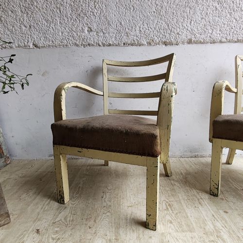 photo vinterior Vintage 1920s Antique Bentwood Conservatory Chairs Set Of 2 Austrian