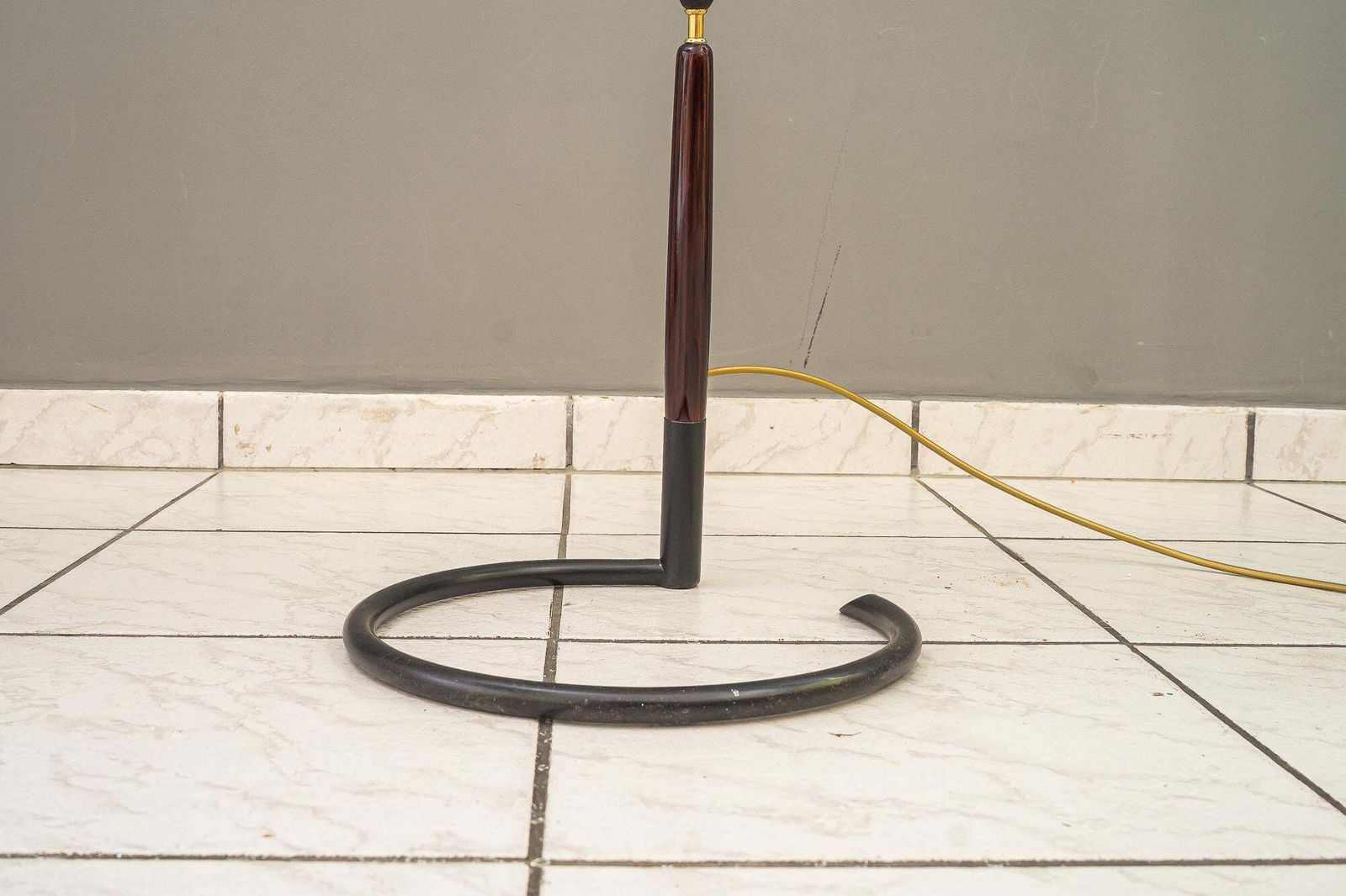 Rupert Nikoll Floor Lamp With Fabric Shade Vienna Around 1950s photo buy