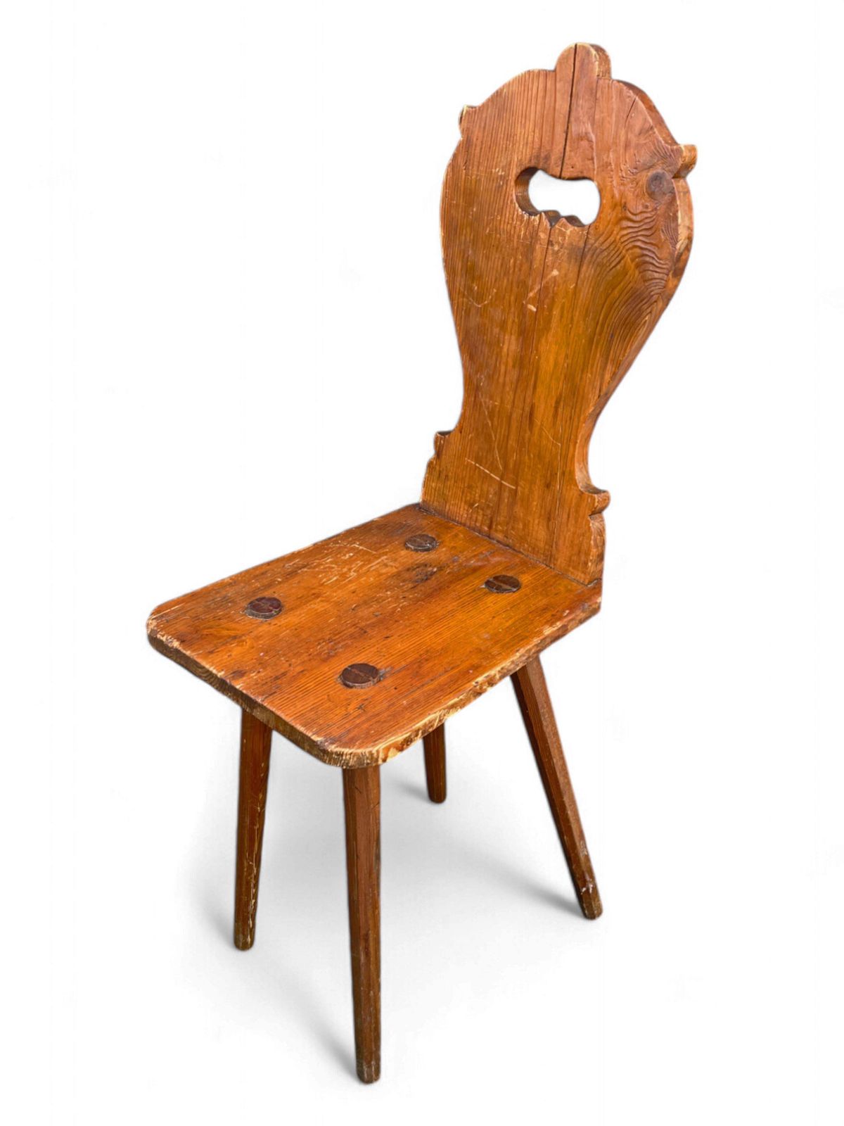 Alpine Chair In Fir Wood photo vinterior