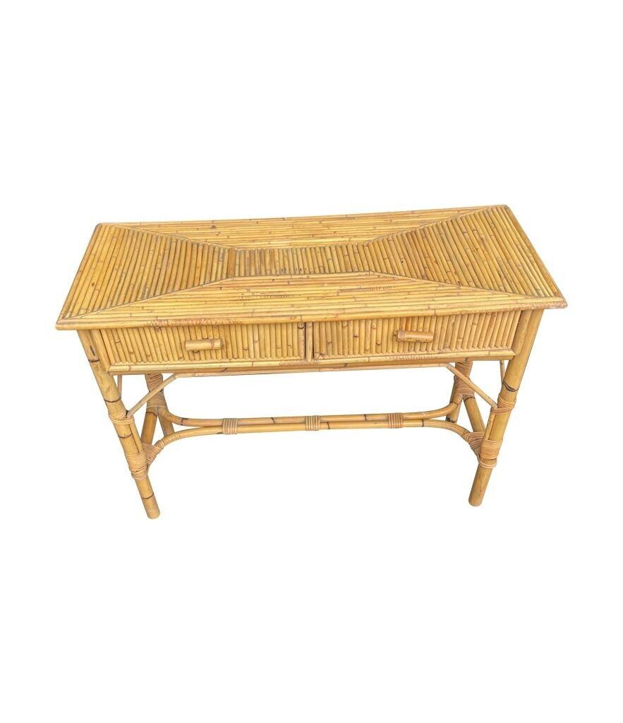 photo buy An Italian 1970s Bamboo Dressing Table By Vivai Del Sud