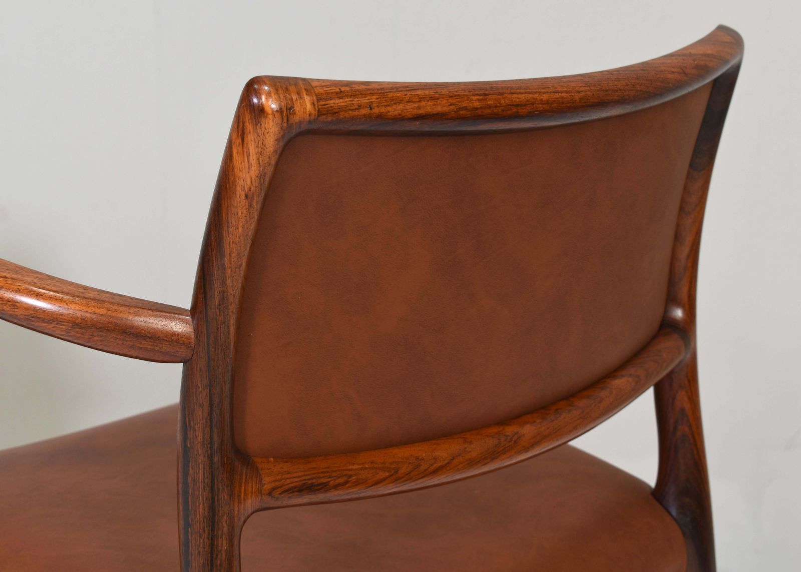 Furniture Pair Of Niels O. Møller Model 65 Dining Chairs   Denmark, 1968 photo