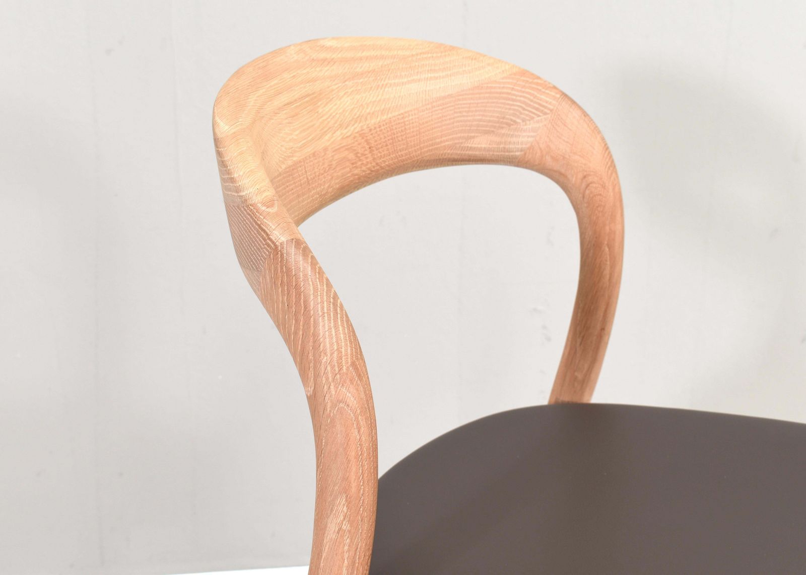 Artisan Neva Light Chair In Oak And Leather, Bosnia. photo buy