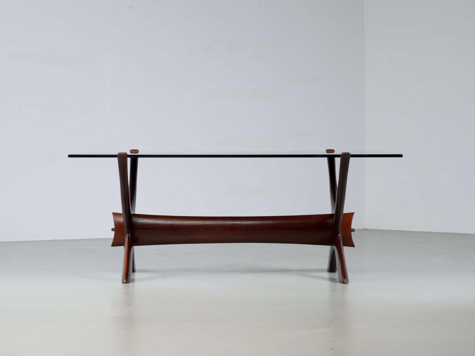 'Condor' Salontafel Van Fredrik Schriever Abeln Voor Orbro Glass, Zweden, Ca. Jaren 1960 photo Meubels