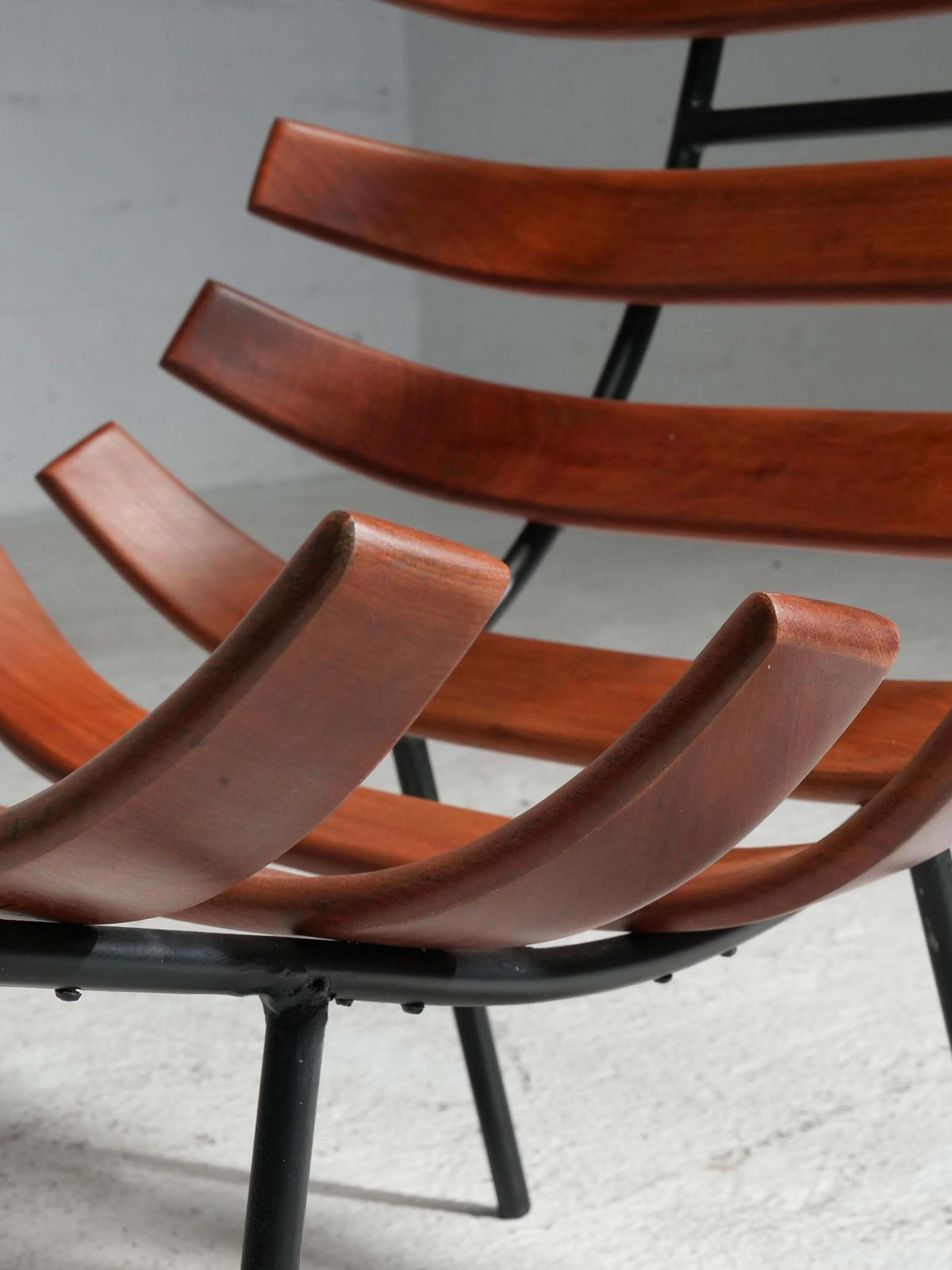 photo furniture Set Van Twee Costela Fauteuils Van M. Eisler En C. Hauner, Brazilië, Ca. Jaren 1950