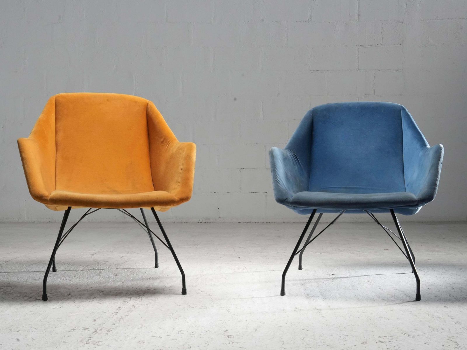 Set Van Twee Carlo Hauner En Martin Eisler Lounge Chairs, Brazilië, Ca. Jaren 1960 photo furniture
