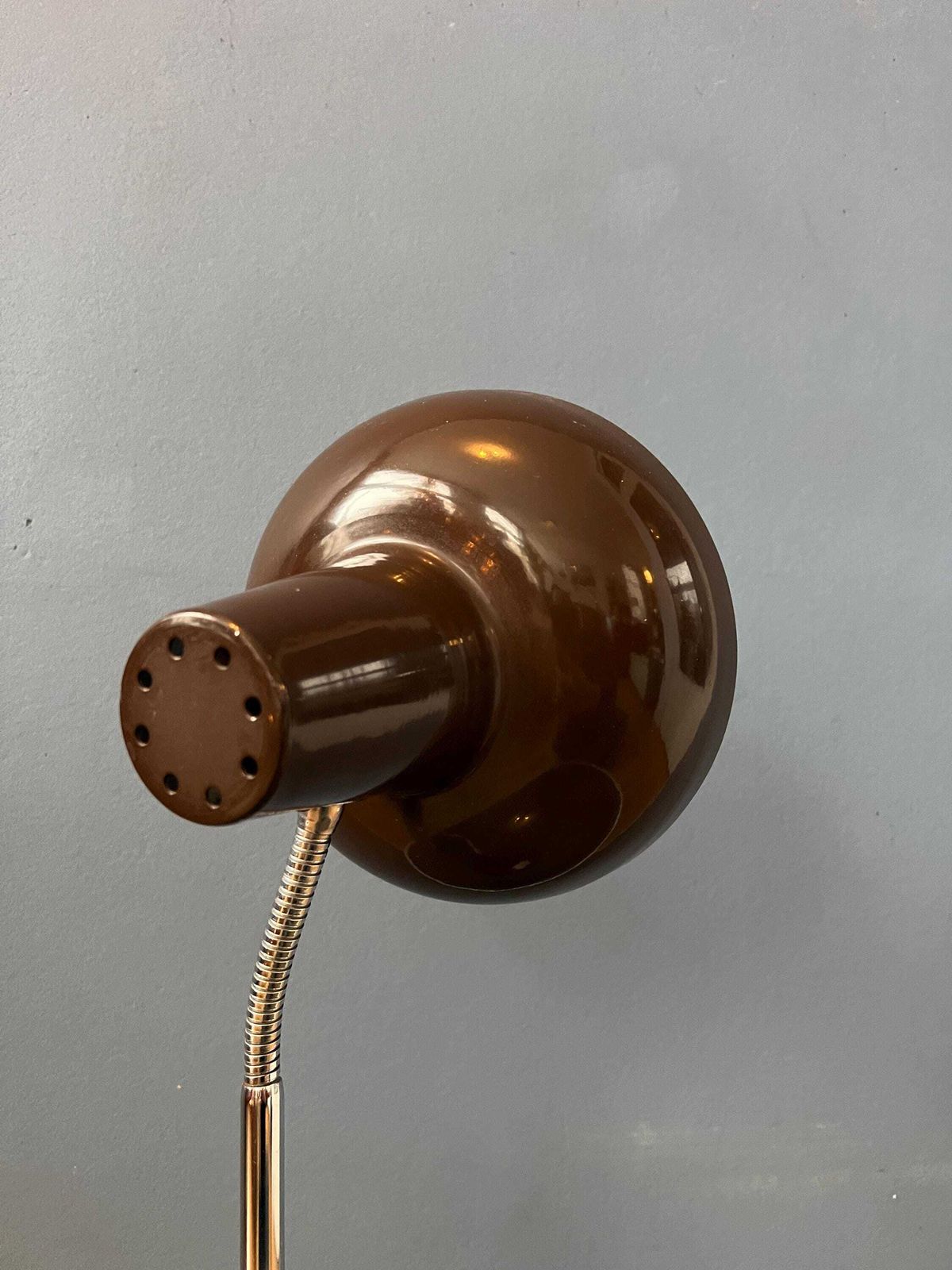 photo furniture Metal Vintage Brown Table Lamp