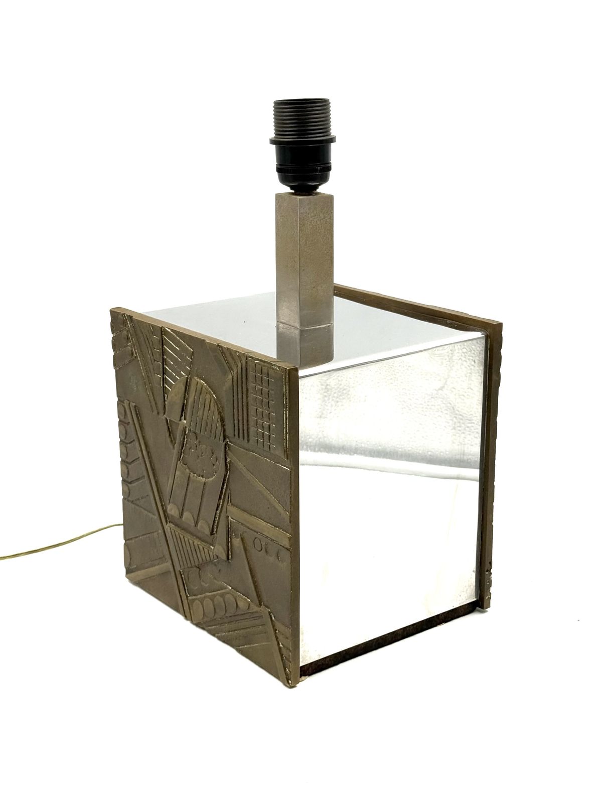 photo vinterior Luciano Frigerio, Hollywood Regency Table Lamp Base, Italy 1970