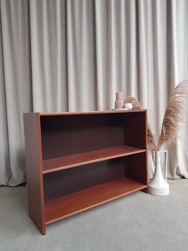 Vtg Mid Century Danish Freestanding Bookcase Scandi Design Retro R780
