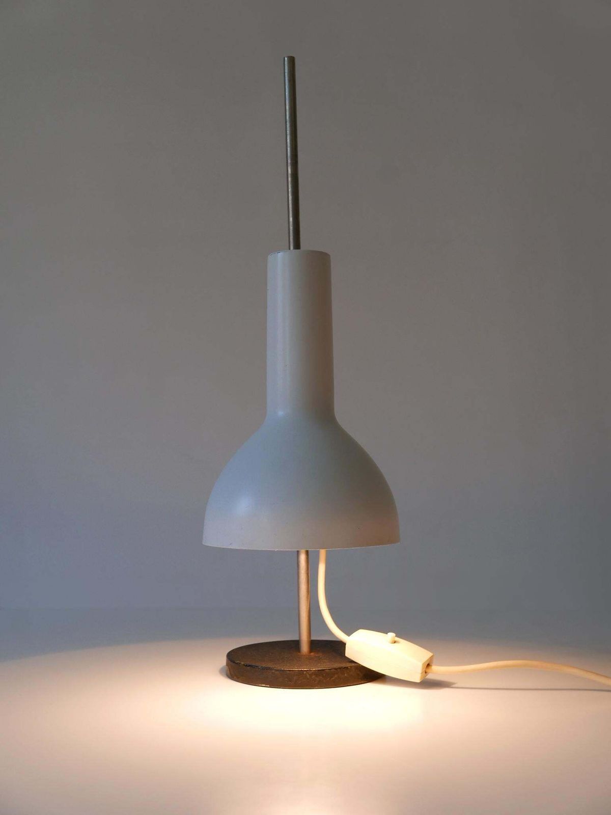 Adjustable Minimalistic Mid Century Modern Desk Light By Gebrüder Cosack 1960s photo vinterior