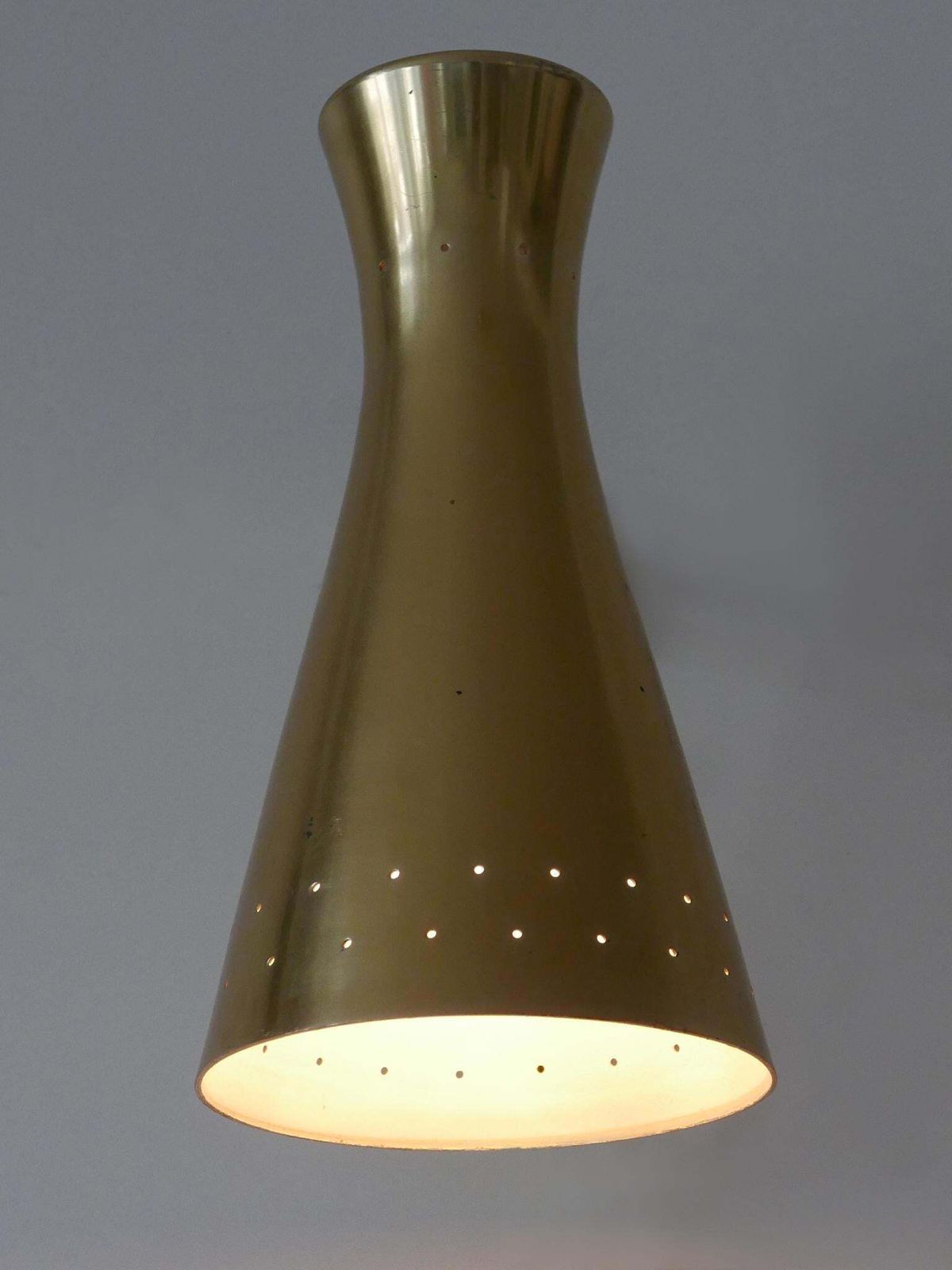 Lovely Mid Century Modern Diabolo Wall Lamp Or Sconce Germany 1950s photo vintage