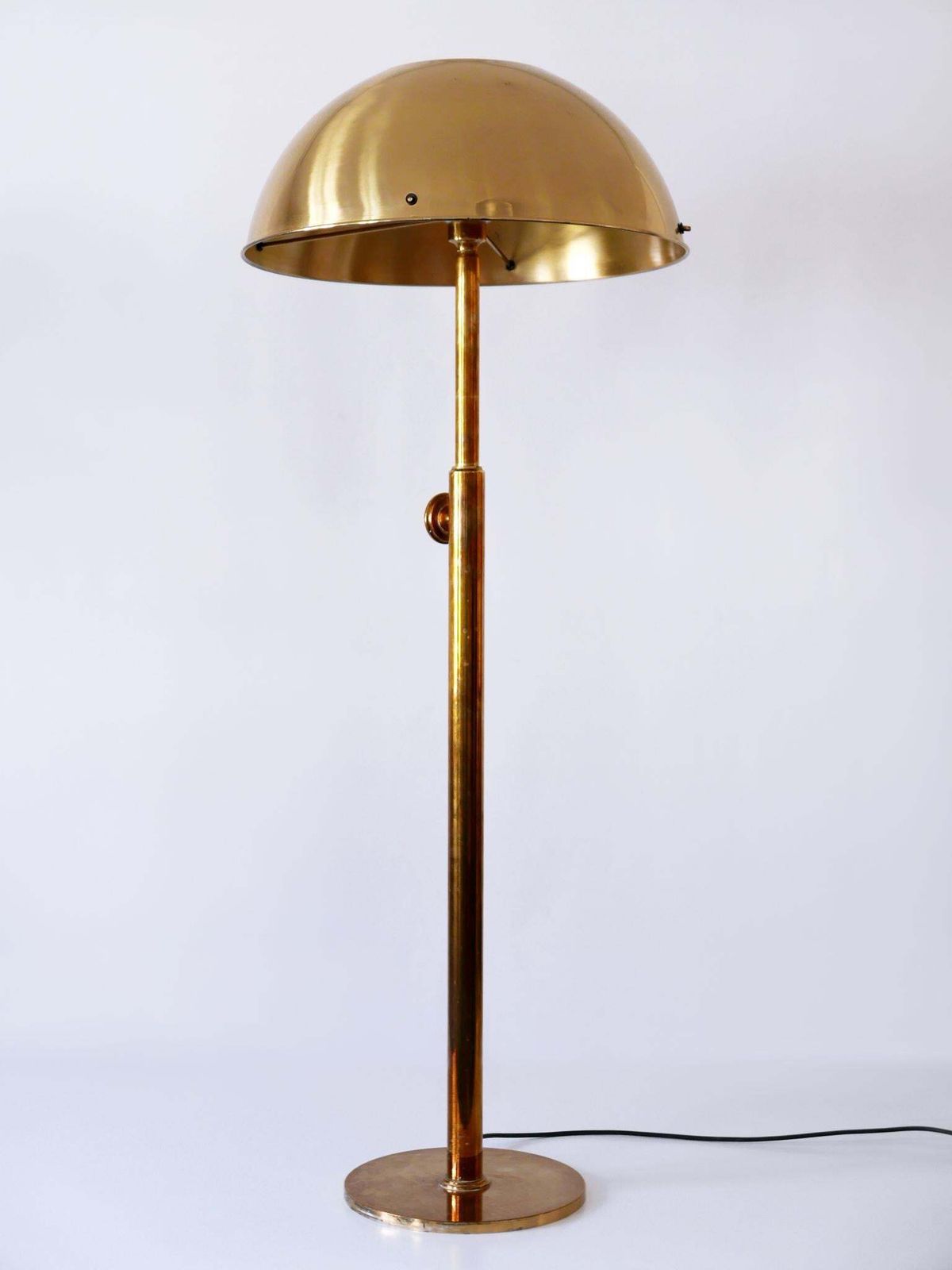photo buy Rare Telescopic Mid Century Modern Brass Floor Lamp By Florian Schulz 1970s