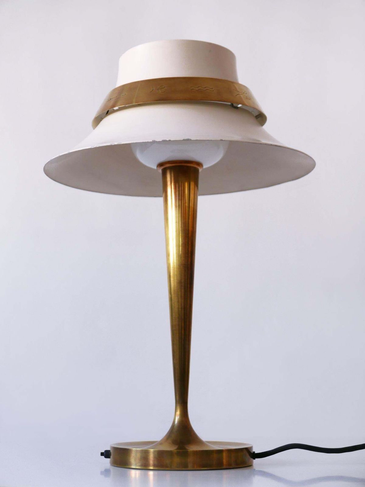 Exceptional Art Deco Zodiac Desk Light Or Table Lamp By Jean Perzel France 1940s photo buy