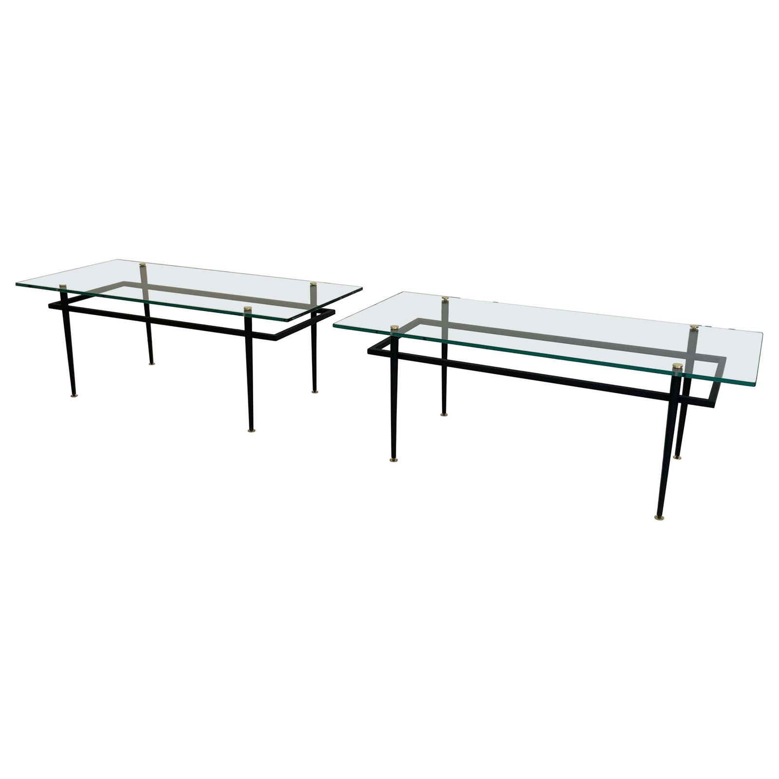 Roger Le Bihan Pair Of French Coffee Table  Airborne  Minimalist Before Pawson