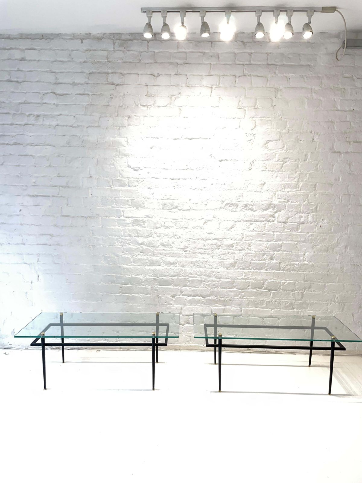 Roger Le Bihan Pair Of French Coffee Table  Airborne  Minimalist Before Pawson photo 3481.0