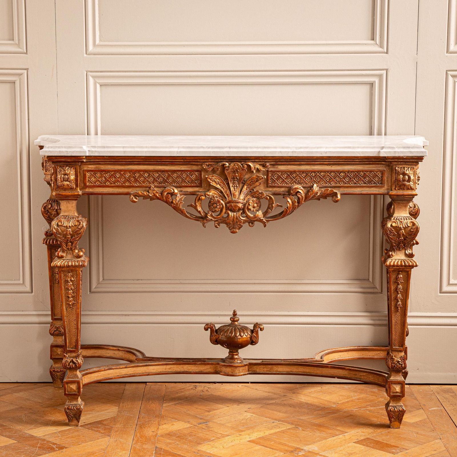 photo buy Giltwood French Louis XIV Style Console Made By La Maison London