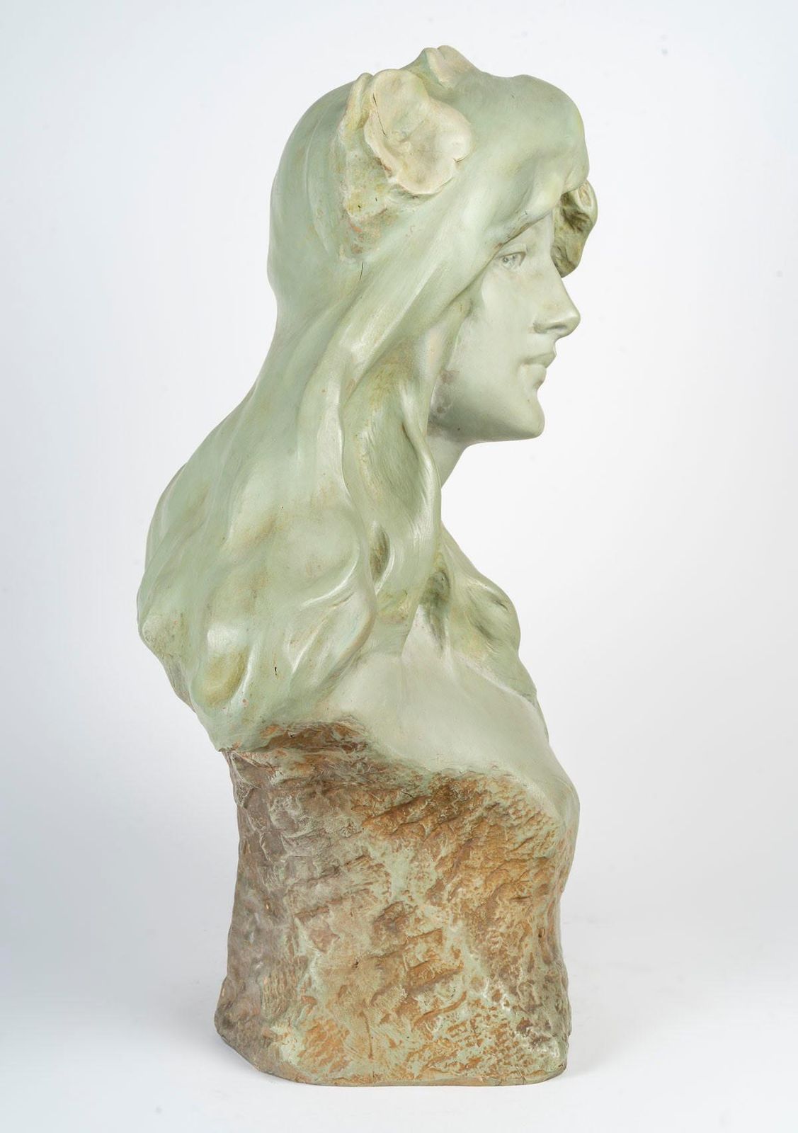 Terracotta Sculptures, Art Nouveau Period, 1900. photo 2449.0