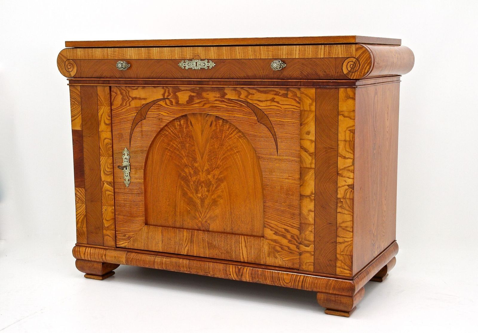 19th Century Biedermeier Commode/ Dresser, Ash Wood   Bohemia Circa 1860 photo vinterior