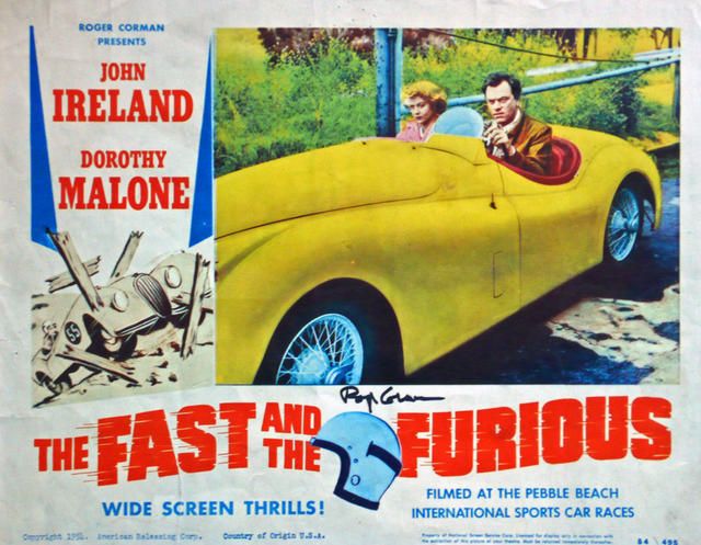 The Fast & The Furious, Original Poster, Uk 1954 photo for sale