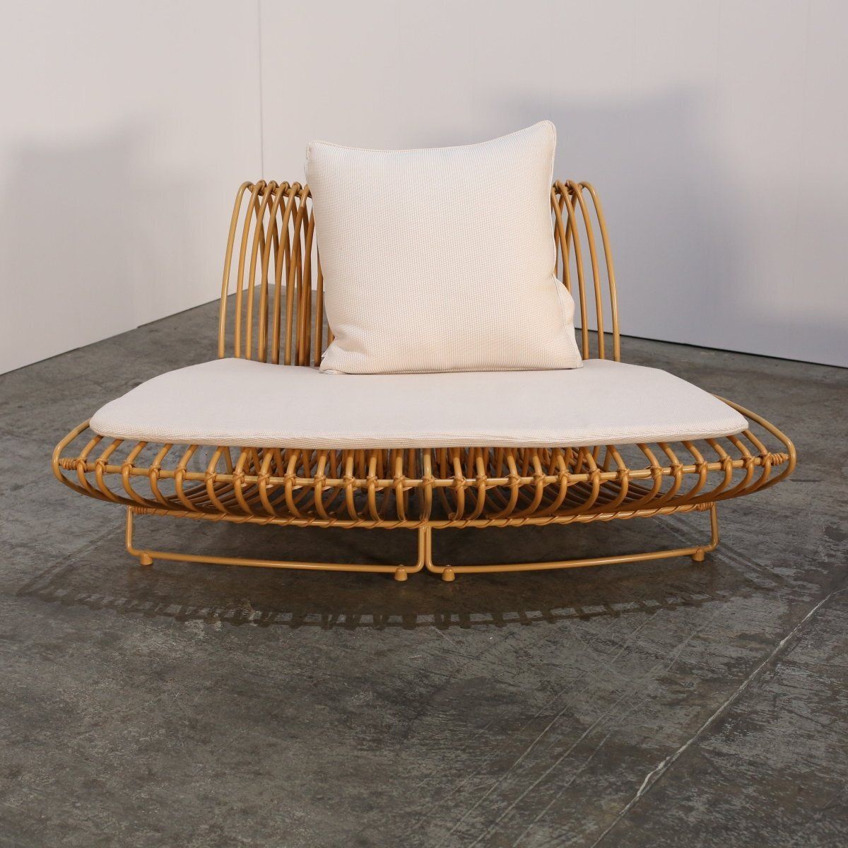 Bonacina 1889 Ellipses Outdoor Chair Module By Giuseppe Viganò photo for sale