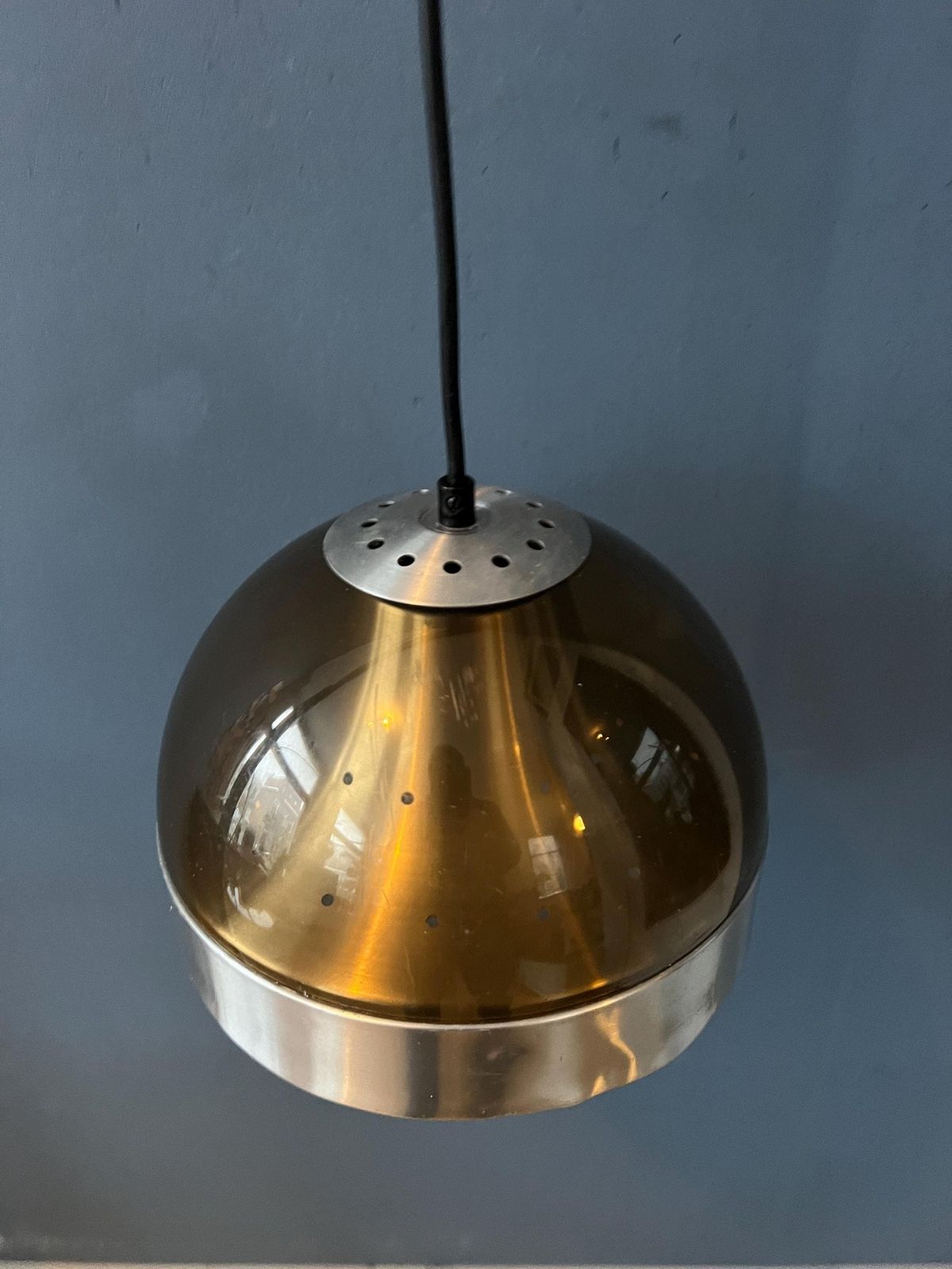 Mid Century Dijkstra Plexiglas Space Age Hanglamp photo vinterior