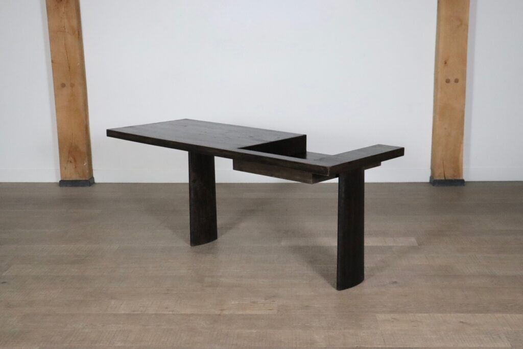 photo vinterior Le Corbusier And Balkrishna Doshi Lc/Bd 01 A Ahmedabad Console Desk, 1960s