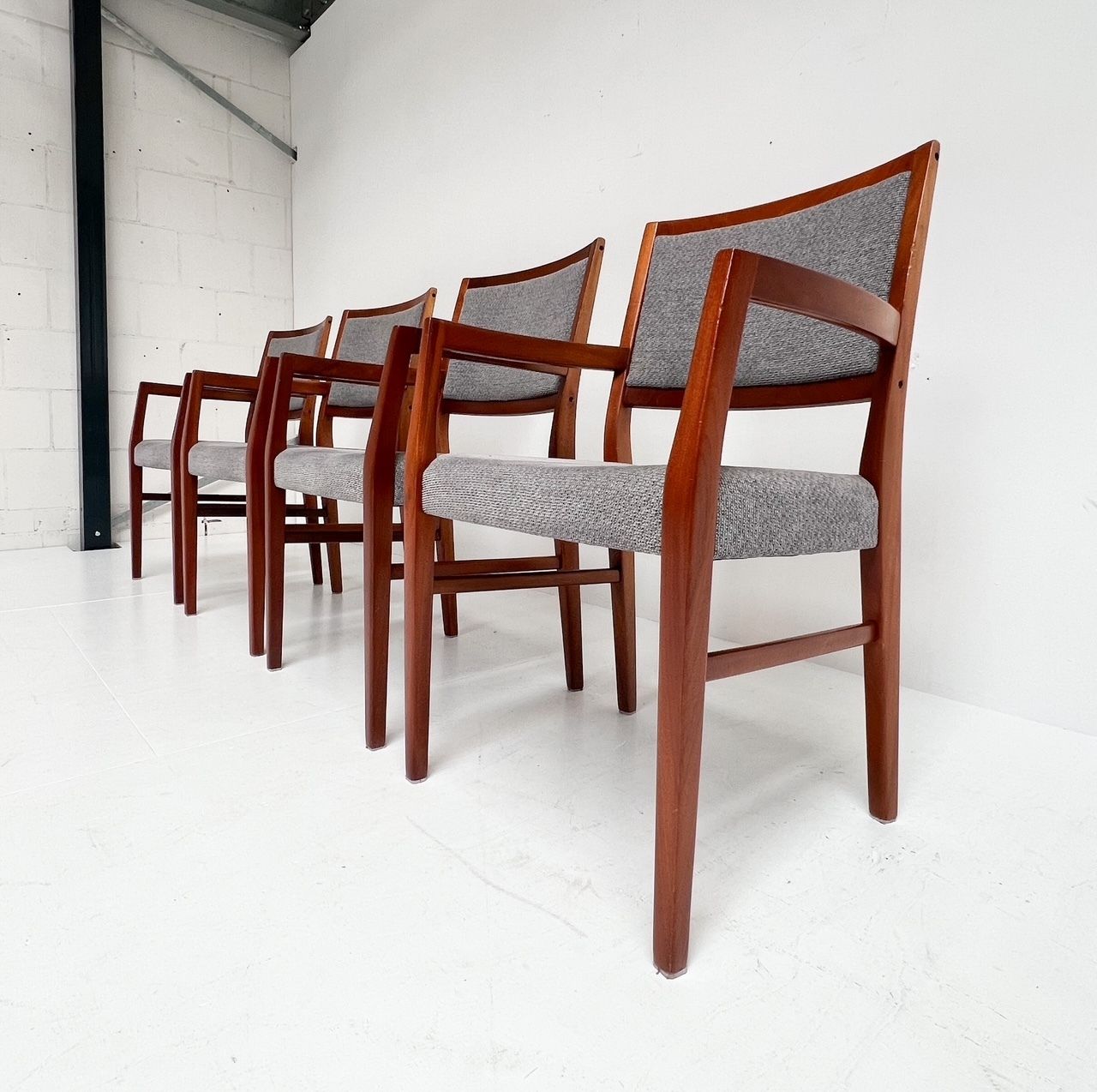 Set Of 4 Swedish Designer Chaurs By Svegard Markaryd, 1960s photo furniture
