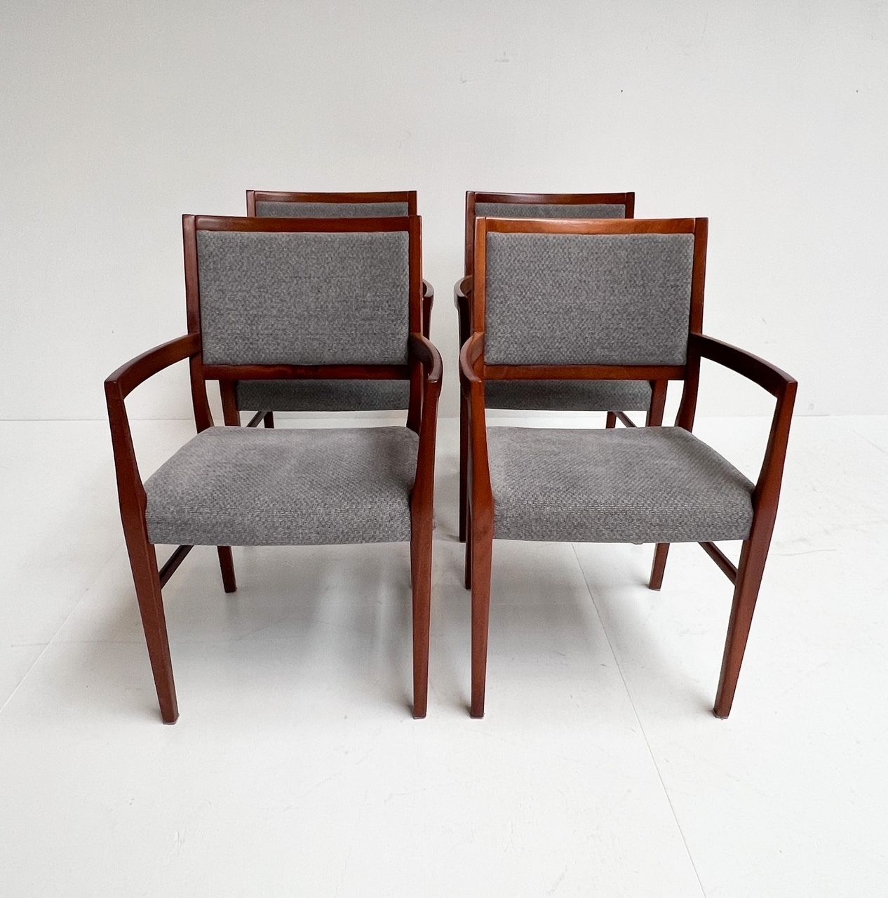 Set Of 4 Swedish Designer Chaurs By Svegard Markaryd, 1960s photo vintage
