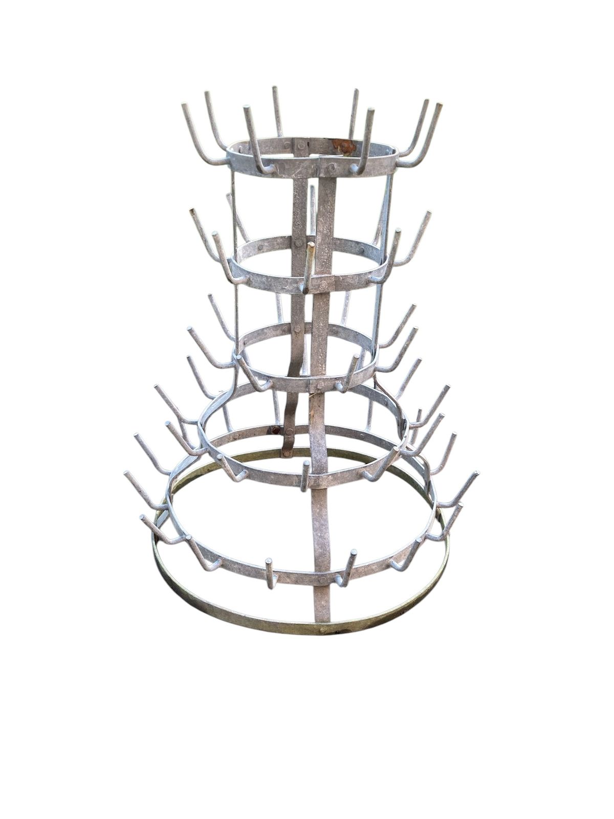French 52 Peg Bottle Dryer Garden Sculpture photo furniture