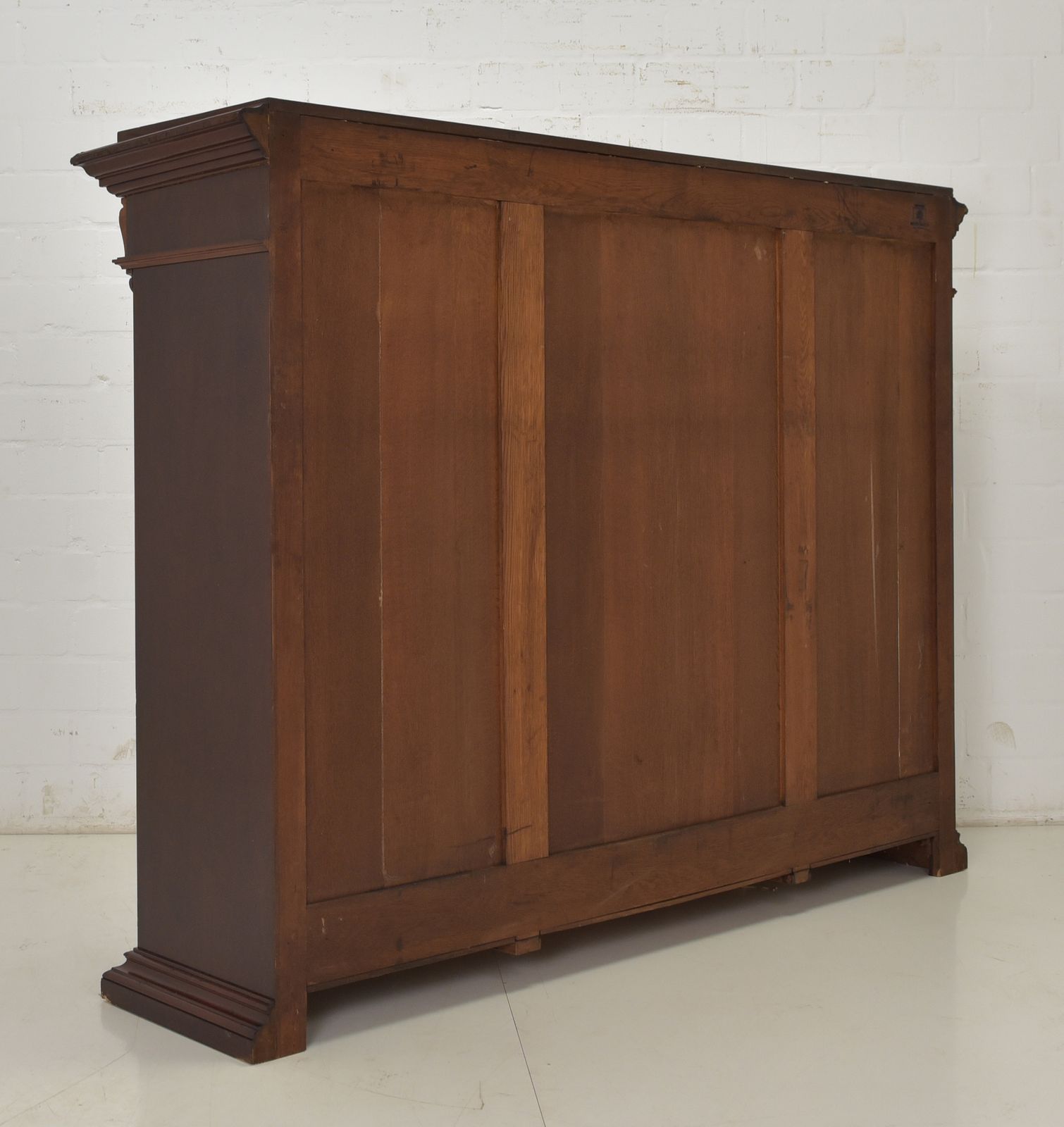Furniture Display Cabinet 2 Of 2 Restored Mahogany Wilhelminian Period Low Wide photo