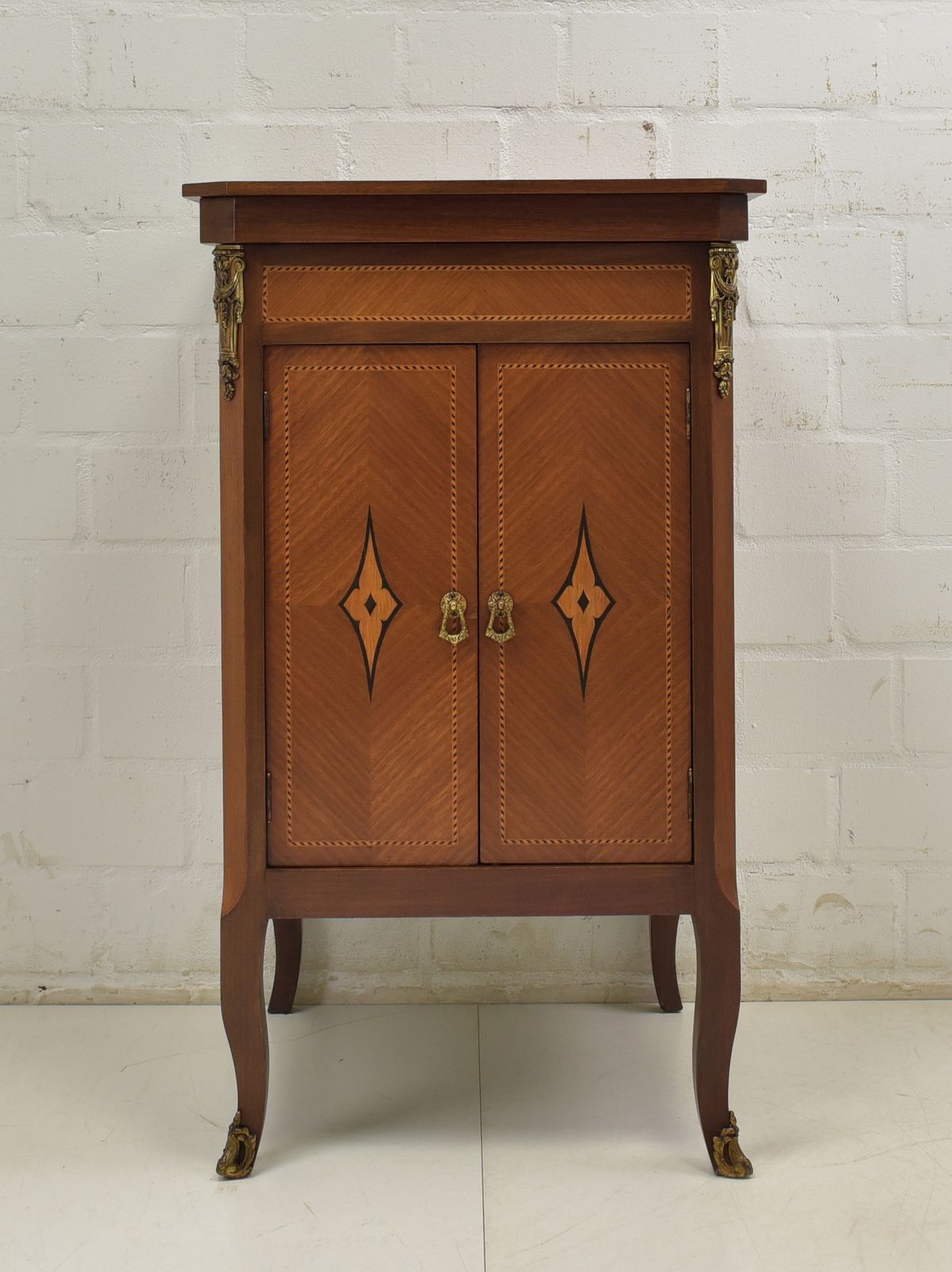 Phono Cabinet Restored Art Deco Circa 1935 Mahogany Chest Of Drawers Small photo furniture