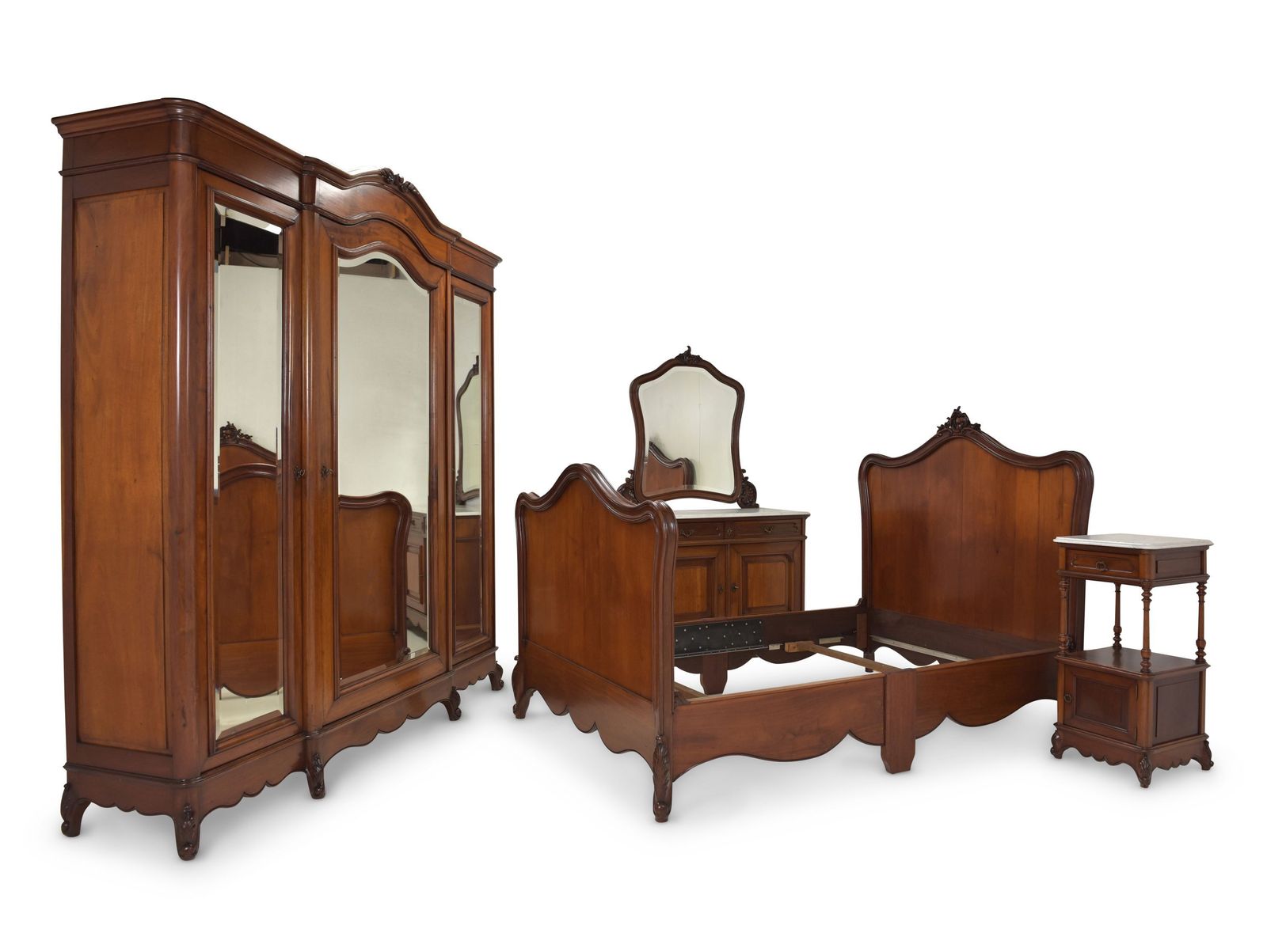 874.0 Mirrored Chest Of Drawers Restored Mahogany Circa 1900. Vanity Unit Bedroom. photo